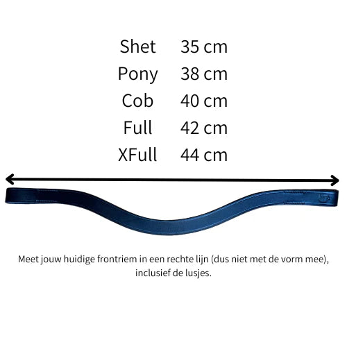 Hopmans Equestrian Hoofdstel Rosegoud Rocktrim Mat