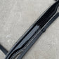 Neusriem Lak leer - Grijs onderlegd - Rocktrim Zilver