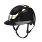 KASK Star Lady-Gloss Black- Gold Frame- Swarovski carpet