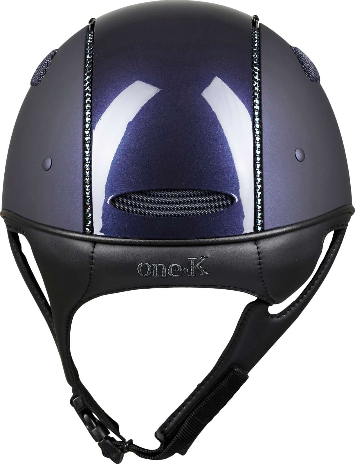 One∙K MIPS Defender - Navy Gloss top met Swarovski